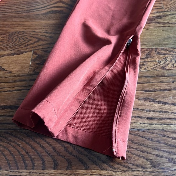 New Balance men’s orange wind breaker style pants size small - Picture 8 of 9